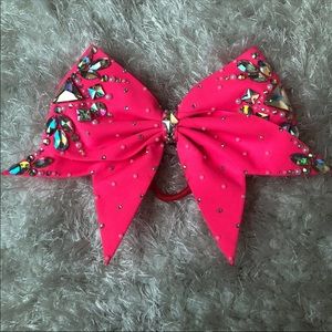 Bows Of London Fancy Flamingo cheer bow rebel